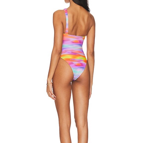 Michael Costello rainbow swimsuit - Picture 3 of 3